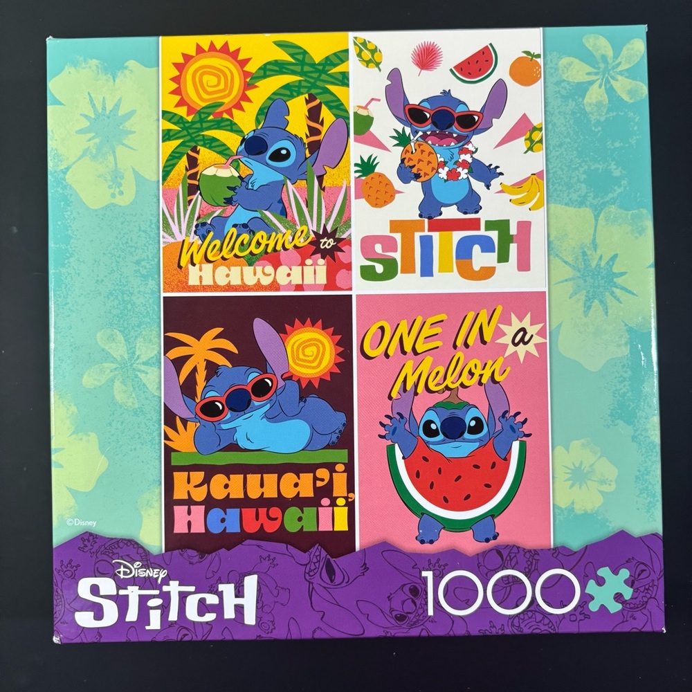3/$20 🧩 Stitch Collage 1000 Piece Jigsaw Puzzle by Ceaco